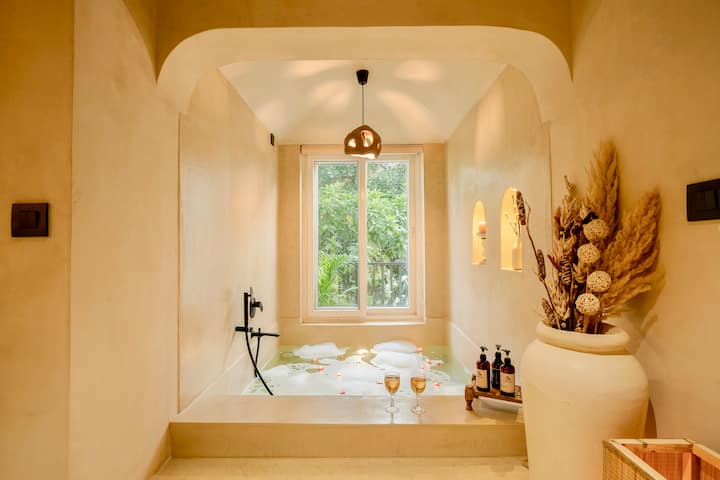 Kanso by Earthen Window | Jacuzzi | Terrace | Pool